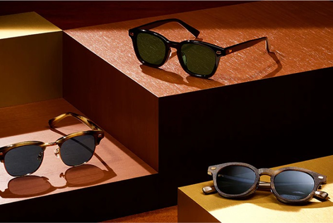 循環型アイウエア商品の製造