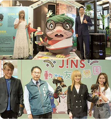 全国47都道府県へのJINS店舗展開