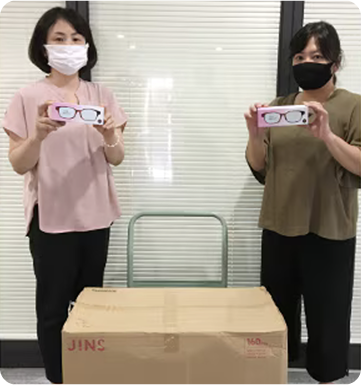 全国47都道府県へのJINS店舗展開